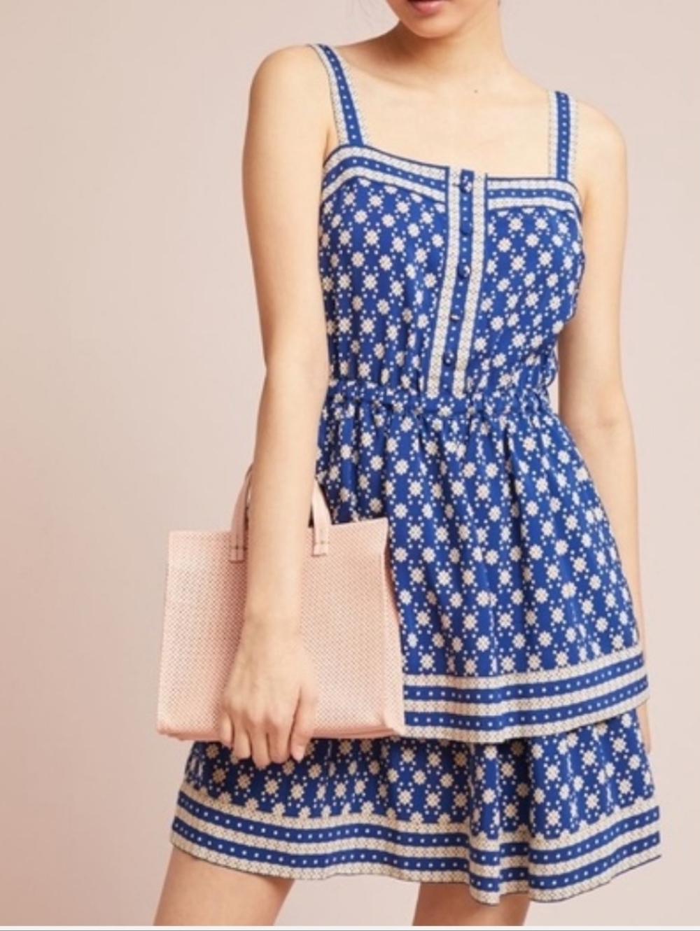 Anthropologie Maeve Layered Mini Dress 6
